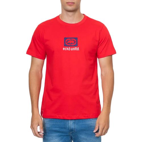 Camiseta Masculina Ecko Box1 VERMELHO-EK506- -1-